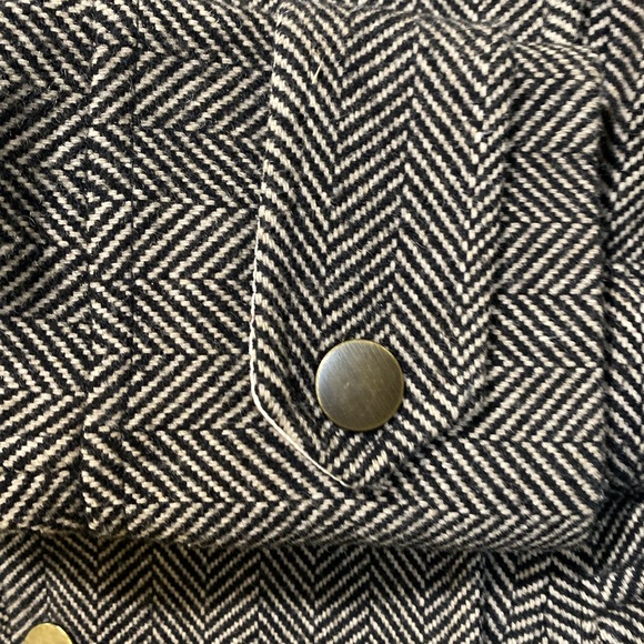 Top Shop Herringbone coat - Picture 6 of 7